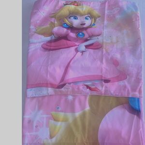 Super Mario Bros. Princess Peach Full Size Duvet Cover and Pillow Cases